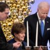Biden Condemns Antisemitism at a White House Party.