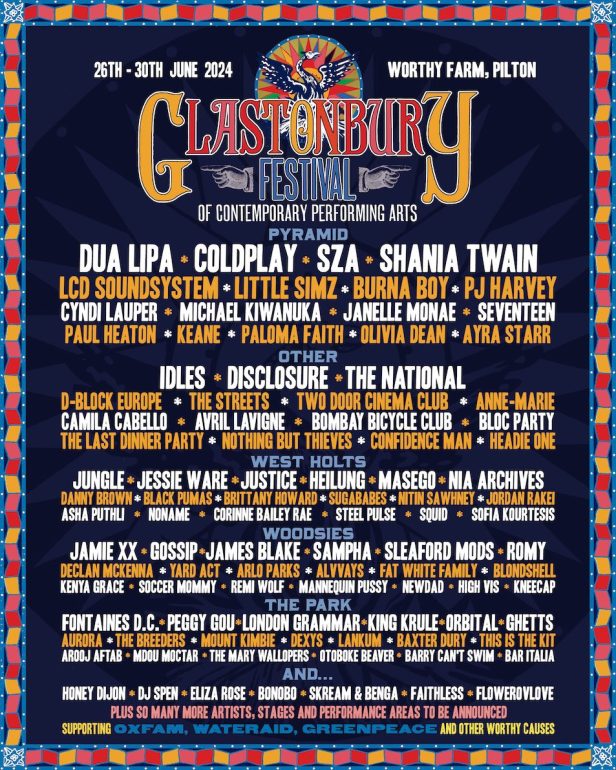 Coldplay live at Glastonbury with mesmerizing stage setup at Glastonbury 2022